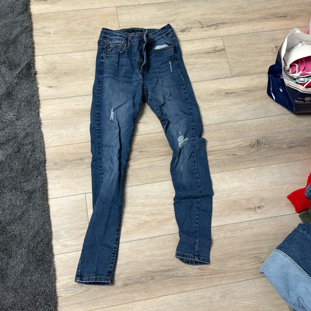 High rise jegging